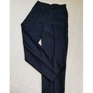 high waist black women's trouser